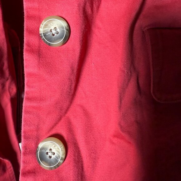 Relativity Spring Belted Jacket- Sz XL- Dark Coral Color - Picture 7 of 10